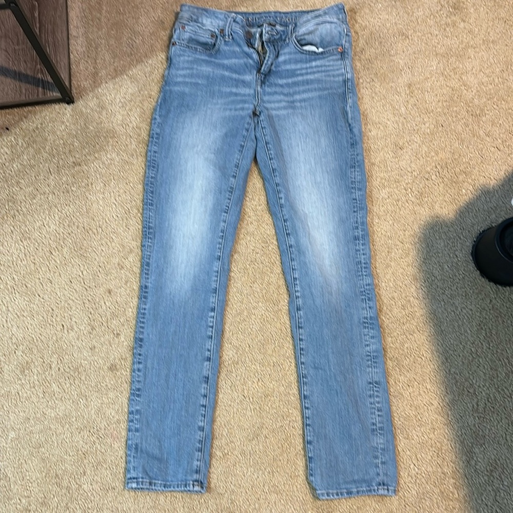 American Eagle Slim “Ne(x)t Level Flex” Blue Jeans (W 30 L 32)